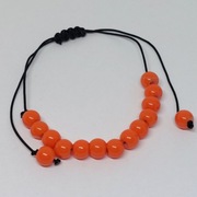 Bransoletka ręcznie robiona koraliki szklane