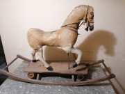 POCZĄTEK XX WIEKU ZABAWKA KOŃ BUJAK JEŹDZIK
