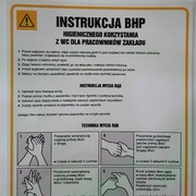 INSTRUKCJA BHP higienicznego korzystania z WC