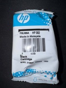 Oryginalny Tusz HP 302 Czarny