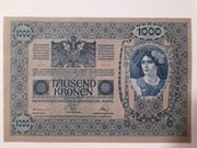1000 Koron Austro Węgry 1902 , 15 szt.