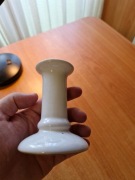 kandelabr/świecznik/podstawka na świeczkę biała porcelana