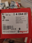 ROZŁĄCZNIK IZOLACYJNY FR304 4P 63A LEGRAND 406487