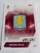 Topps match attax 2025 /26 logo Aston Villa 82 
