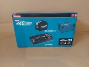 Zestaw zasilający MAKITA 40V MAX  XGT BL 4080FX4 + DC40RB +MAKPAC 1910