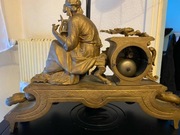 Zegar kominkowy ANTYK unikat 1860r. XIXv
