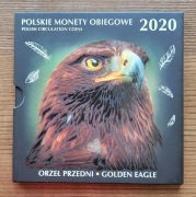 Blister. Polskie monety obiegowe 2020, Orzeł Przedni