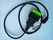 Przewód Kabel złącze OBD2 Wtyk męski