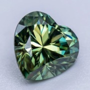 Diament Moissanit Serce 6,5x6,5mm-1CT VVS1-D