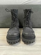 ORYGINALNE BALENCIAGA COMBAT STRIKE BOOT IN BLACK 44