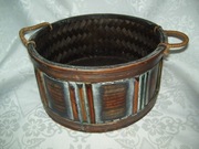 KOLONIALNY KOSZYCZEK DREWNIANY