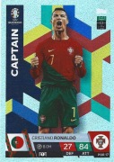 TOPPS MATCH ATTAX EURO 2024 CAPTAIN CRISTIANO RONALDO PORTUGALIA CR7 POR 17