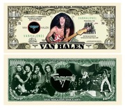 Van Halen gwiazdy estrady banknot kolekcjonerski