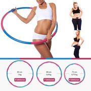 Hula hop piankowe miękkie z wypustami 3 rozmiary