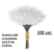 Stopery wędkarskie miękkie kompl. 300 szt. 