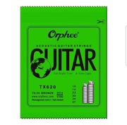 Struny do gitary akustycznej-Orphee TX620 10-47 Acoustic Strungs