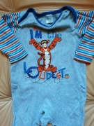 Pajac śpiochy uzywane Disney tygrysek 68 74 