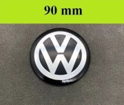 Naklejka/emblemat ALUMINIUM VW 90 MM 4 SZTUKI!
