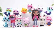 Zestaw figurek 13sztuk Gabby dollhouse Gabi koci domek 