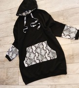 Mariquita sukienka bluza  z kapturem dresowa M