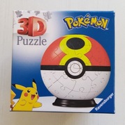 Ravensburger, Pokemon, Puzzle 3D, Nowe