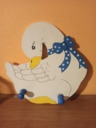 Dziecięcy wieszak na ubrania gąska PRL