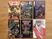 6 x Crossover Silver Surfer Wildcats X-Men Wolverine Deathblow Marvel 3D