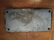 Tabliczka znamionowa woda norweska