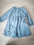 Sukienka jeansowa 128