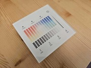 T14-4S 4 strefowy Panel dotykowy naścienny RGBW DMX512 Master & RF 2.4GHz