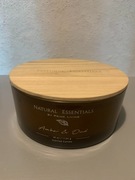 Natural Essentials by Prime Living Amber & Oud nowa duża świeca 1134 g