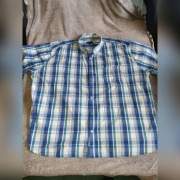 BAD RHINO LARGE GRID  5XL niebiesko biała LATO