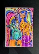 Akwarela - Moje Kicie