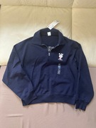 Granatowy Sweter Popmart x Uniqlo UT - Half-Zip ,We Are The Monsters