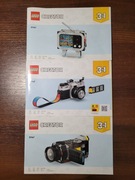 31147 Lego Creator 3w1 INSTRUKCJA - aparat, kamera, TV