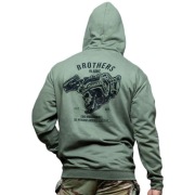 Bluza Team Hoodie Brothers In Arms Olive L