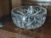 Kryształowa misa Bombonierka stara szkło z PRL