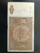 Banknot PRL 1000 Złotych 1946