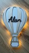 Personalizowana lampka LED „Balon” z imieniem