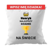 Personalizowana Poduszka na Dzień Dziadka „Najlepszy Dziadek”