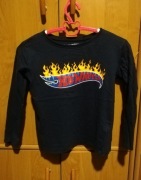 Bluzka Hot Wheels, 110 cm