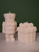 Świeczka świąteczna zapachowa duża dekoracyjna zestaw 2 /7