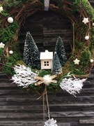 Wianek święta bożonarodzeniowy na drzwi fi 30cm