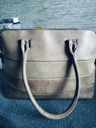 Duża beżowo brązowa torba