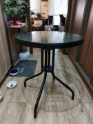 Stolik szklany ogrodowy