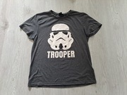 T-shirt męski, szary, Gwiezdne Wojny "S"