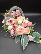 Komplet nagrobny-stroik i bukiet do wazonu