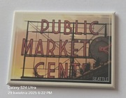 Magnes na lodówkę  SEATTLE Public Market USA Stany Zjednoczone Ameryki(10).