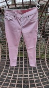True religion różowe jeansy damskie 29