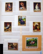 Malarstwo, Węgry Mi. 2291 - 7**+ bl. 26A**.